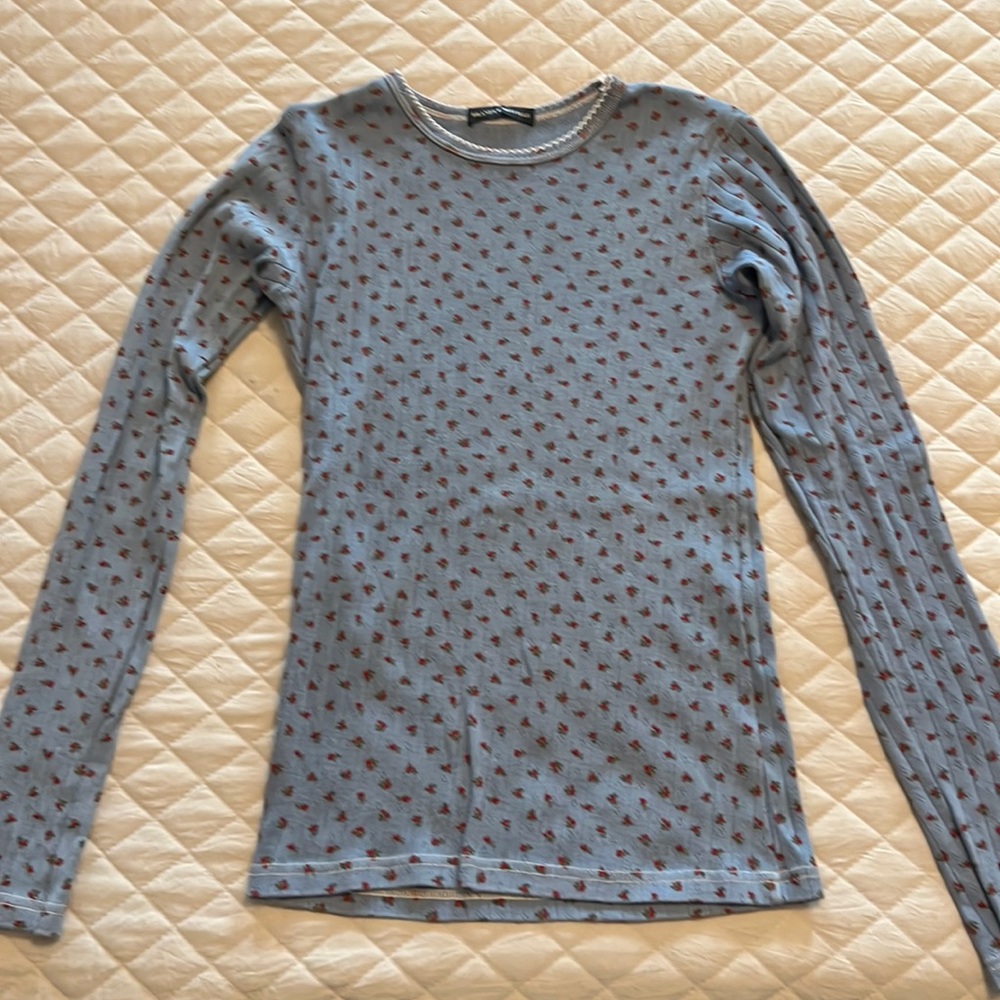 Brandy Melville rubbed long sleeve shirt.